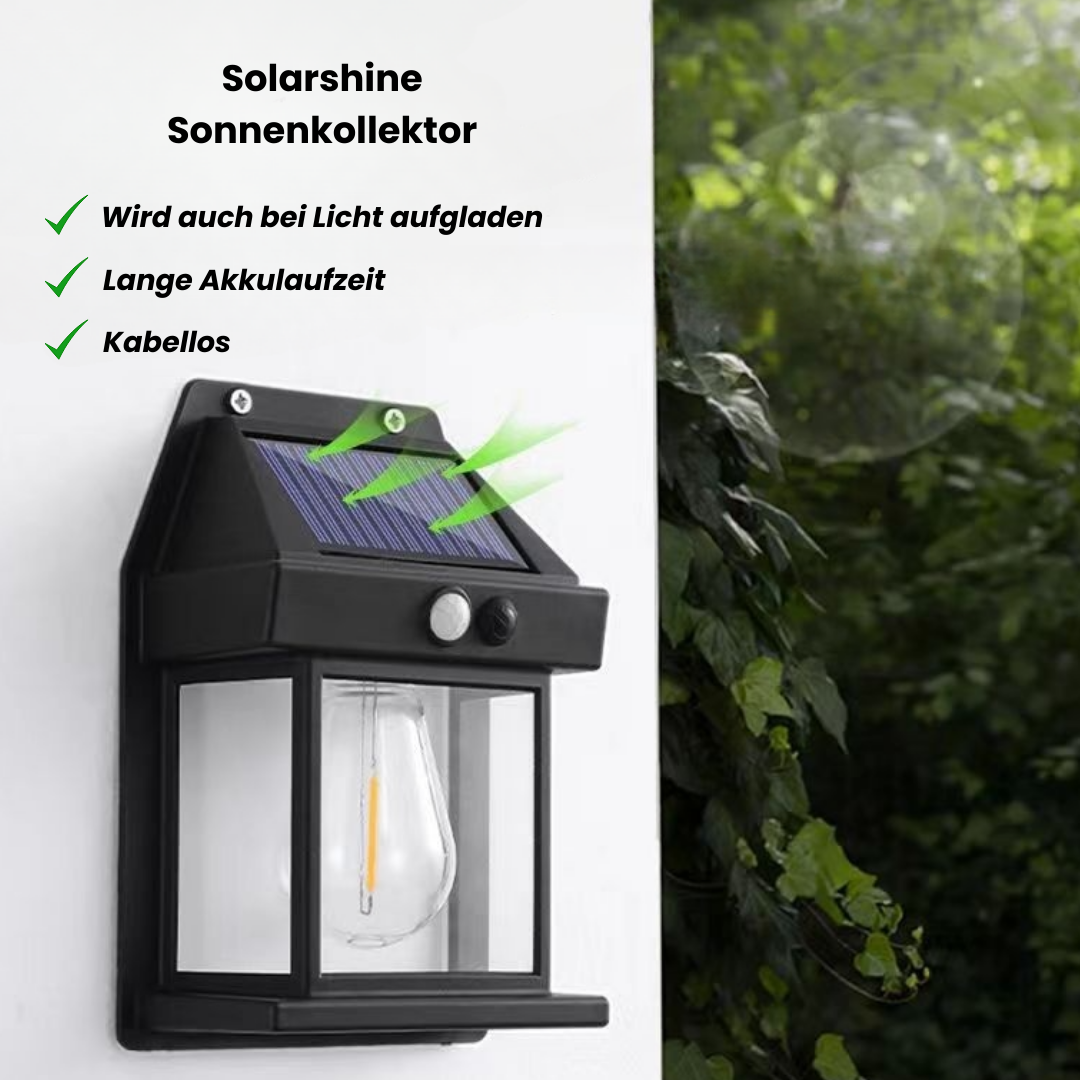 Solarshine - Outdoor Solar-Wandlampe