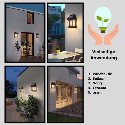 Solarshine - Outdoor Solar-Wandlampe